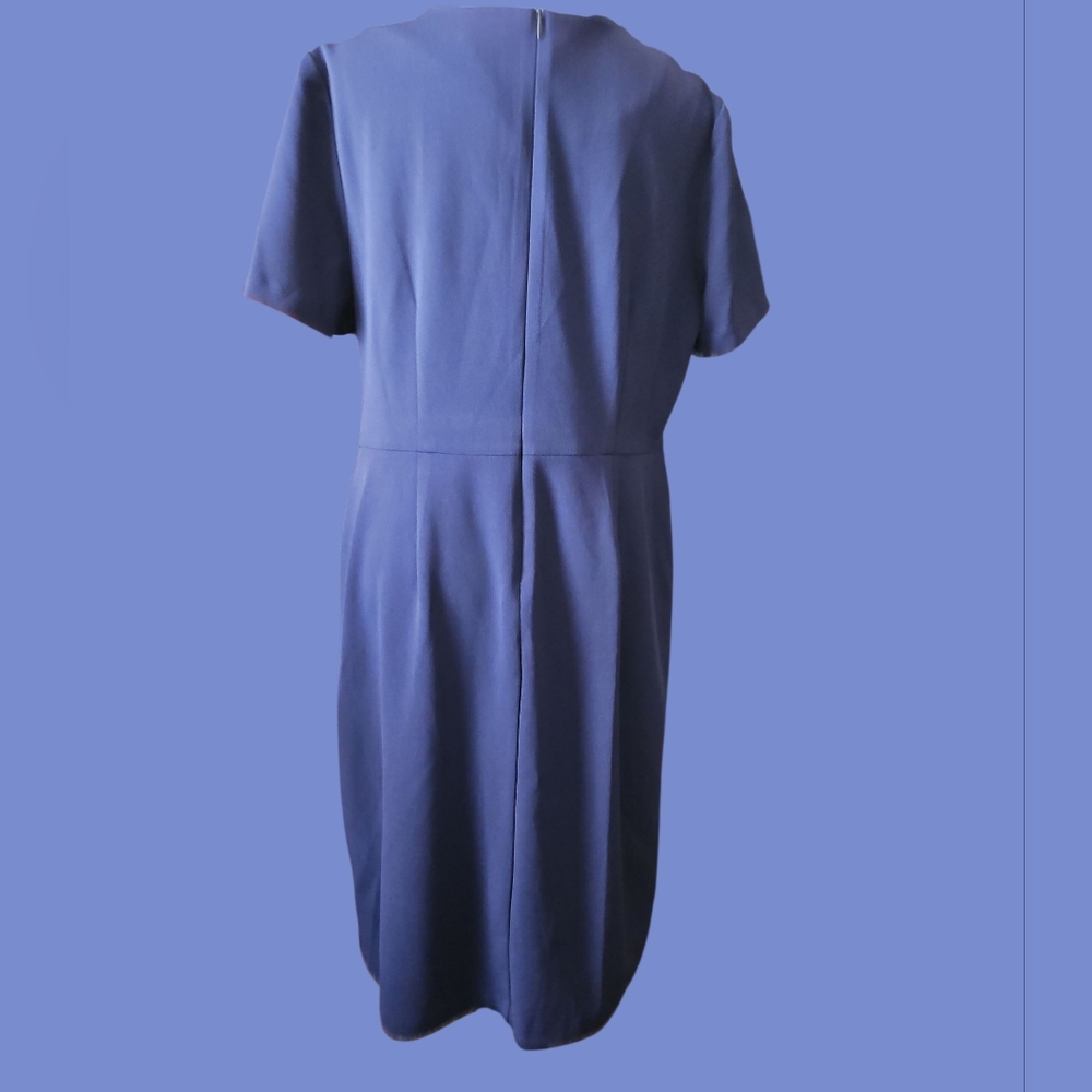 Studio I Elegant Blue Midi Dress - Picture 5 of 5